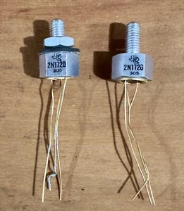 Texas Instruments 2N1720 Silicon NPN Transistor - Imagen 1 de 2