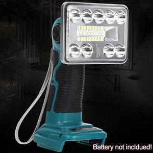 1000LM 9W LED-Arbeitsleuchte für Makita 18V LXT Li-Ion Akku Outdoor Flutlicht - Bild 1 von 12
