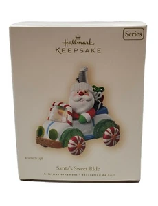 2007 HALLMARK KEEPSAKE ORNAMENT "SANTA'S SWEET RIDE" 1st IN SERIES w/ BOX - Picture 1 of 7