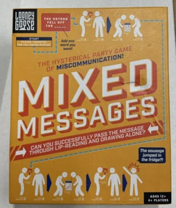 Looney Goose Mixed Messages Party Game for 2 to 4 Players Ages 12+ and Up 1 - Picture 1 of 3