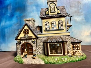 Partylite Olde World Village #1 Candle Shoppe Teelichthaus P7315 - Bild 1 von 11