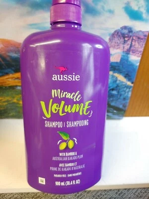Aussie Miracle Volume  with Bamboo Shampoo 30.4oz Spa Size Pump - Image 1 of 3
