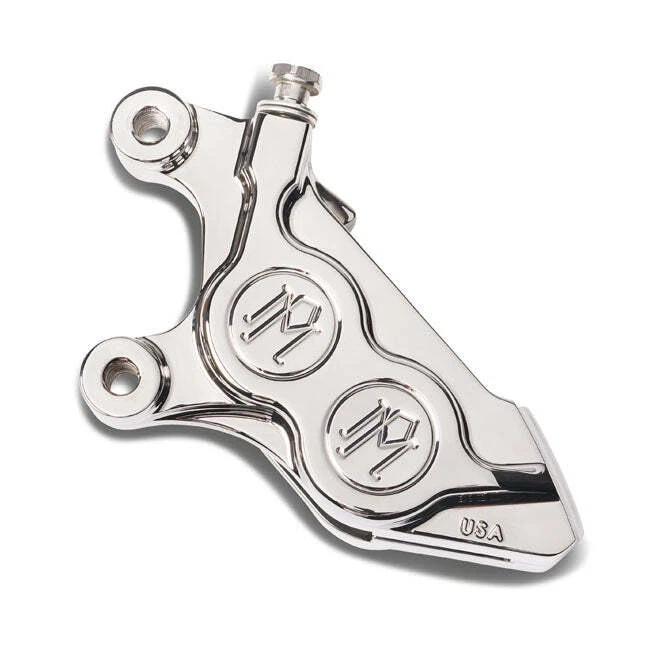 Performance Machine Moto 4-P 08-Up 125X4B Caliper Bolt-On Left Front Chrome - Image 1 of 1