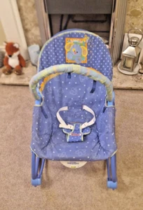 BABY BOUNCER CHAIR - With Gentle Vibration and Stabiliser Bar Infant To Toddler - Picture 1 of 5