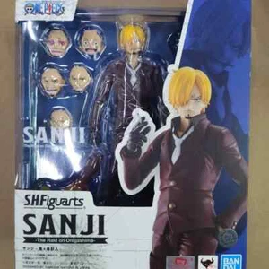 Figura de acción Bandai S.H.Figuarts One Piece Sanji Invasion of Onigashima juguete SHF - Imagen 1 de 10