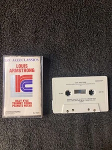 Vintage Tape Louis Armstrong/Harry James LRC Jazz Classics Cassette - Imagen 1 de 9