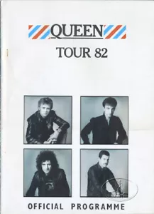 QUEEN 1982 Europatournee Konzertprogramm Tourbuch Buch FREDDIE MERCURY - Bild 1 von 1