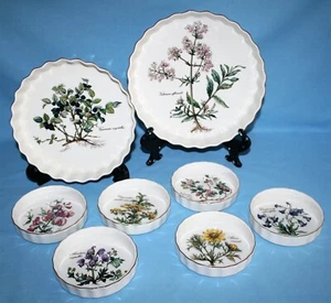VILLEROY & BOCH " BOTANICA " - VILBOFOUR PORCELAINE - OVEN TO TABLE FLAN DISHES - Imagen 1 de 11