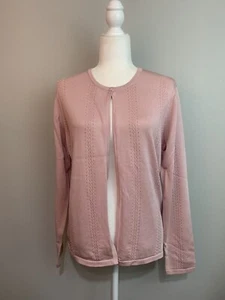 Talbots Damen Strickjacke Pullover Rosa Größe M - Bild 1 von 3
