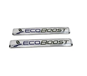 Lote de 2 emblemas Ford EcoBoost BB53-7843156-AC Ford Fusion nuevos sin usar - Imagen 1 de 5