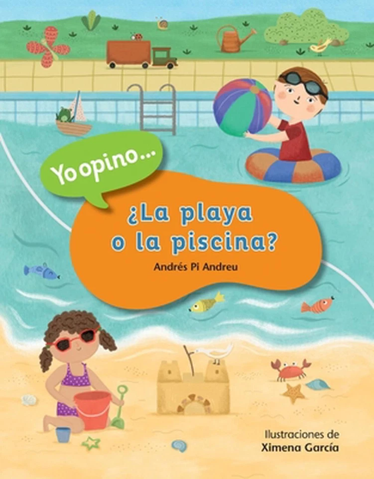 La playa o la piscina? by Andr?s Pi Andreu (Spanish) Paperback Book - Image 1 of 1