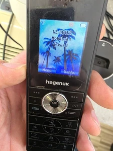 HAGENUK PURE-500  FARBDISPLAY Schnurloses Design-DECT-Telefon - Bild 1 von 9