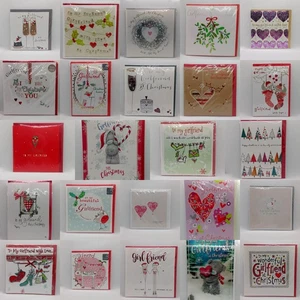 Weihnachtskarte Freundin Auswahl 24 Designs Weihnachten Familie Liebe Frauen Partner - Bild 1 von 59