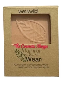 Wet 'n' Wild Natural Wear Pressed Powder, 100% Natural 822A Ivory Not Sealed x1 - Picture 1 of 2