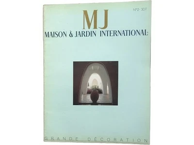 Maison & Jardin International 1984 June French Architecture Interior Magazine F - Image 1 of 4