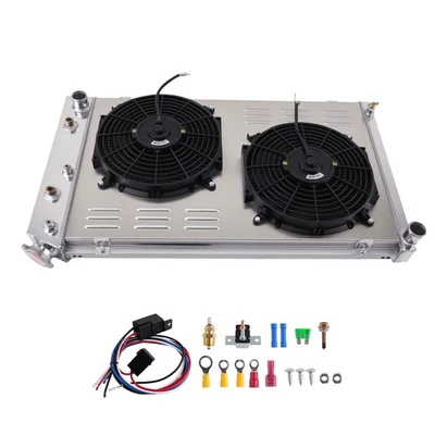 AT Radiator for Chevrolet C10 5.0L 1977-1980 161 3 Row Aluminum Cross Flow - Image 1 of 4