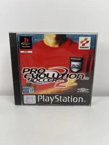 PRO EVOLUTION SOCCER 2 PS1 PAL GIOCO Esp 🇪🇸 COMPLETO Cd New RED RARE! - Imagen 1 de 10