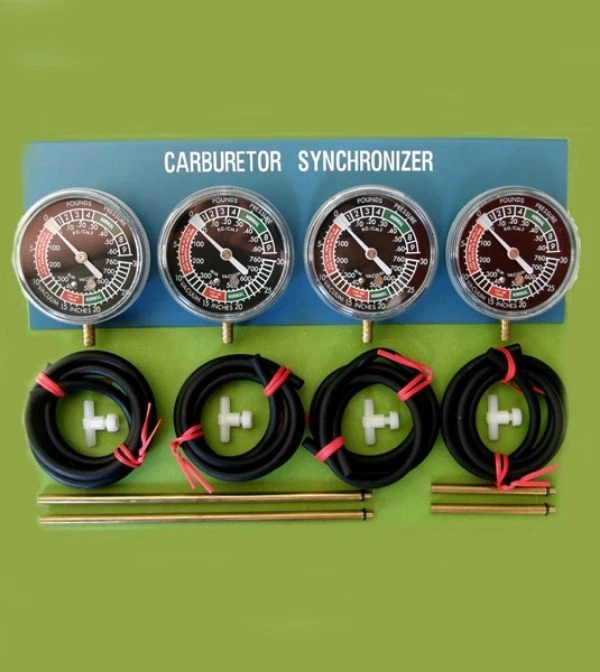 4x Motorcycle Carburetor Carb Synchronizer Vacuum Gauge Tool sync gauge Suzuki - Image 1 of 1
