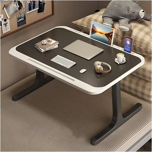 Foldable Laptop Table Lap Desk, Sofa or Bed LapTray Homework Tray Table Portable - Picture 1 of 23