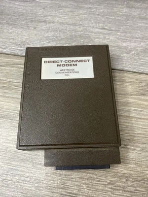 Westbridge Vintage Computer Direct-Connect Modem Model C6420 - Image 1 of 4