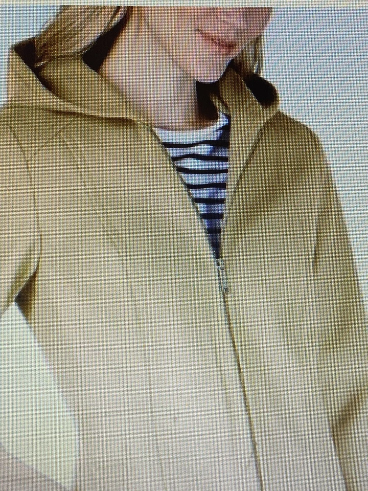 LONDON FOG HOODED COAT. US SIZE M(UK SIZE 12) COLOUR CAMELBRAND NEW WITH TAGS. - Image 1 of 4