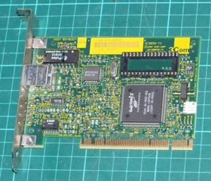 3Com 3C905B-TX Fast Etherlink XL PCI network card NIC 10/100 - Picture 1 of 2