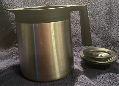Bunn-O-Matic 不锈钢咖啡壶 CARAFE 替换部件编号 40200.0002 — 第 1/4 张图片