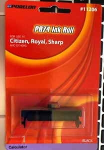Porelon 11206 PR74 Calculator Ink Roll, 1-Pack, Black / Sharp Citizen Royal - Picture 1 of 4