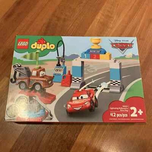 Lego Duplo 10924 Lightning McQueen's Race Day Mater Disney Pixar New SEALED - Picture 1 of 3