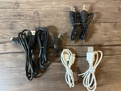 Pack of Micro USB Cables - (2) 20in, (2) 13in, 31in , 33in - Fast Charging - Image 1 of 3