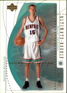 2002-03 Ultimate Collection #110 Cezary Trybanski RC /750 - NM-MT - Bild 1 von 2