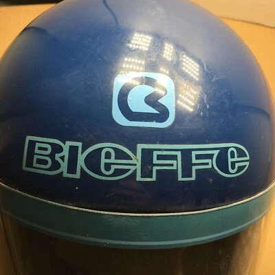 Casco pequeño vintage Bieffe motocicleta adulto GR 1280 hecho en Italia  moto de nieve�� Foto 1 de 4
