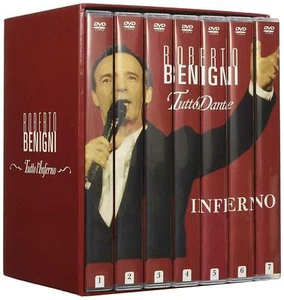 34 DVD Box Box ROBERTO BENIGNI - ALL L'INFERNO DANTE komplette Serie new - Bild 1 von 2