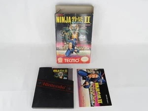 Ninja Gaiden II: Dark Sword of Chaos (NES, 1990) con caja y manual auténtico PROBADO - Imagen 1 de 12