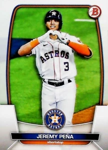 2023 Bowman #77 Jeremy Pena Houston Astros - Bild 1 von 2