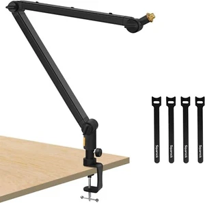 Squarock Mikrofon Ausleger Arm Ständer - verstellbare Schere, 4,5 Pfund Max, Stahl, Neu - Bild 1 von 10