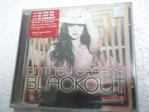 Britney Spears Blackout CD 2007 gimme more radar RARE INDIA HOLOGRAM NEW sticker - Picture 1 of 2