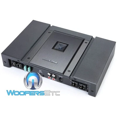 ALPINE HDA-F60 ALTA RESOLUCIÓN 4 CANALES 600W RMS COMPONENTES ALTAVOCES TWEETERS AMPLIFICADOR Foto 1 de 4
