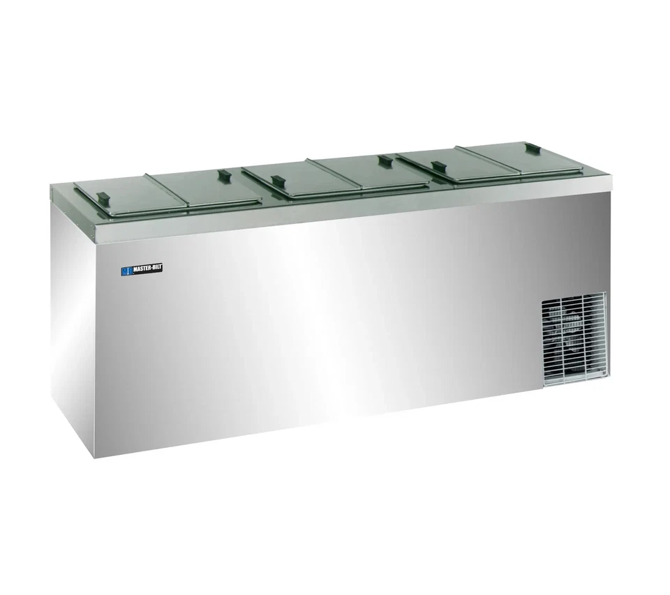 Master-Bilt DC-12DSE 85" Stainless Steel Ice Cream Dipping Cabinet — 第 1/1 张图片