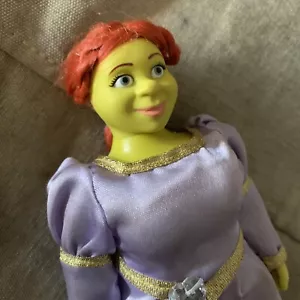 Shrek 2 - 2004 8" Vinyl Fiona Prinzessin Puppe BlockBuster exklusiv b8 - Bild 1 von 15