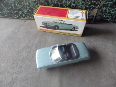 Voiture miniature Peugeot 504 Cabriolet 1423 Dinky Toys Atlas - Photo 1/4