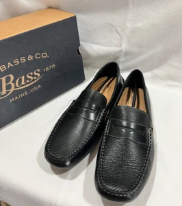 Zapato GH BASS 0105-1957 MONTE GENUINO Cuero Negro Para Hombre Talla 9 M - Imagen 1 de 8
