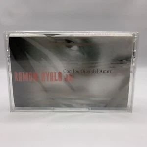 Ramon Ayala Jr Cassette Con Los Ojos del Amor 2001 Sony Mega Rare New - Picture 1 of 3