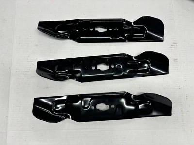 Qty/3 17.27" Genuine MTD 742P05094 Ultra Hi-Lift Blade 50" Cut - Image 1 of 4