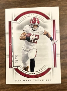 2024 National Treasures Collegiate NAJEE HARRIS #'d 99/99 SP ALABAMA / STEELERS - Picture 1 of 2