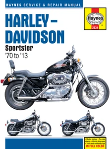 HAYNES 2534 MANUALE DI OFFICINA MOTO HARLEY DAVIDSON XLH 883 SPORTSTER 2003 - Foto 1 di 1