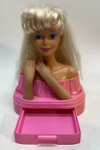Barbie Head Make Me Pretty muñeca peinada con manos de cajón 1988 Arco Mattel - Imagen 1 de 13