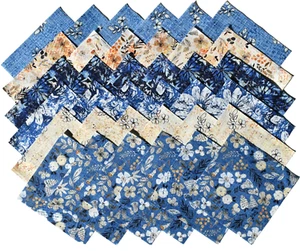 TREASURED from QT Fabrics - (48) 5" fabric squares - Picture 1 of 7