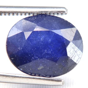 SHOLA Echt 6,08 Ct Natürlicher Blau Saphir aus Madagaskar - Bild 1 von 2
