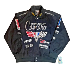 GM Chevrolet Camaro Z28 Bomber Jacket RR Designs 3XL Twill Brand New NWT - Picture 1 of 15